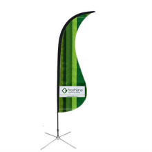 Wave beachvlag 76 x 315 cm - Topgiving